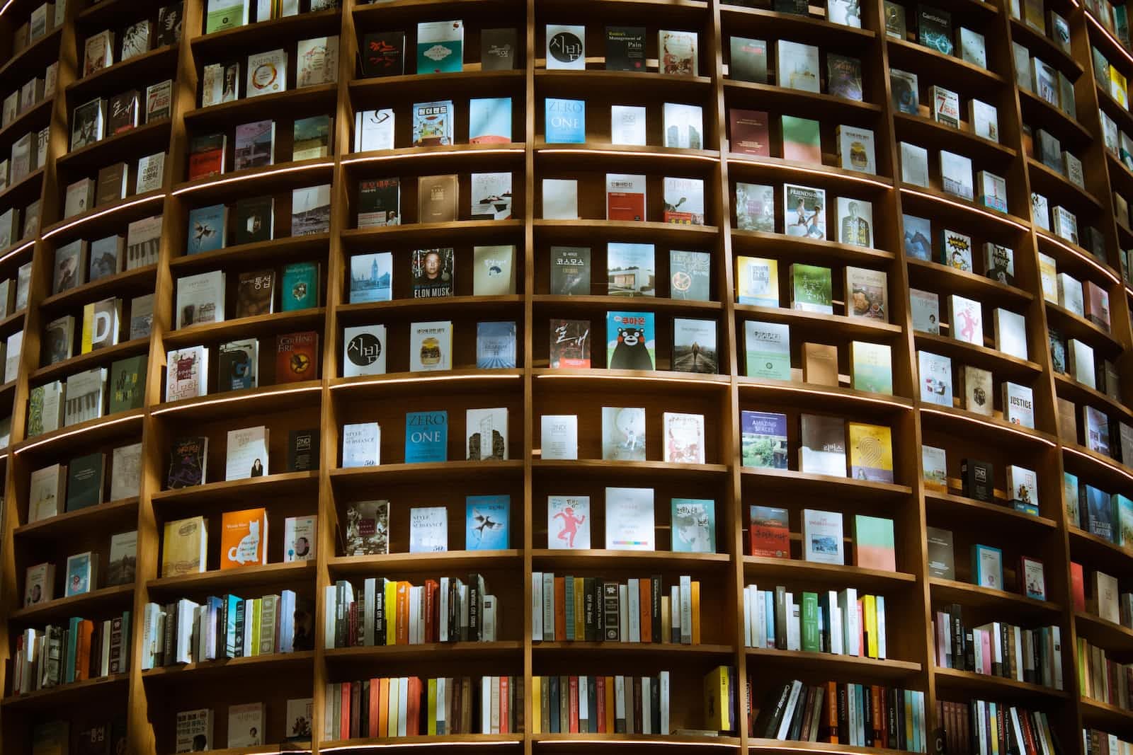 Building a book shelf with html and css